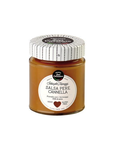 San Cassiano Salsa Pere e Cannella per formaggi - 170 gr