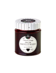 San Cassiano Salsa Mirtillo Rosso per formaggi - 170 gr