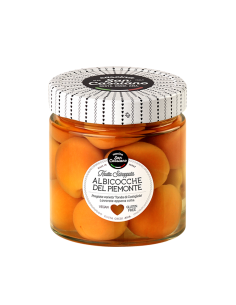 Piedmont Apricots in Syrup Vegan, GlutenFree with Almond Aftertaste