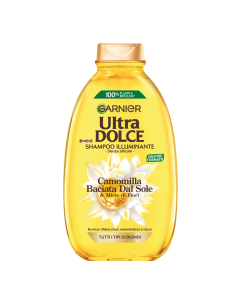 Shampooing Garnier Ultra Doux Éclat et Douceur pour Cheveux Clairs