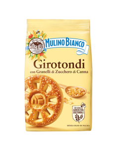 Girotondi Cookies by Mulino Bianco Crunchy, Buttery, Delightfully Aromatic