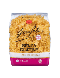 Garofalo Cutted Mafalde Pasta Gluten Free - 400 gr - Free shipping delivered to EUROPE and UK