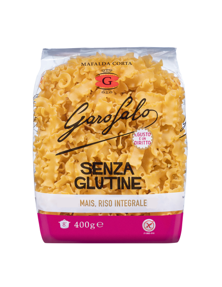 Garofalo Mafalde Corte Sans Gluten - 400 gr - Livraison gratuite en EUROPE et au Royaume-Uni
