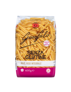 Garofalo Caserecce Sans Gluten - 400 gr - Livraison gratuite en EUROPE et au Royaume-Uni