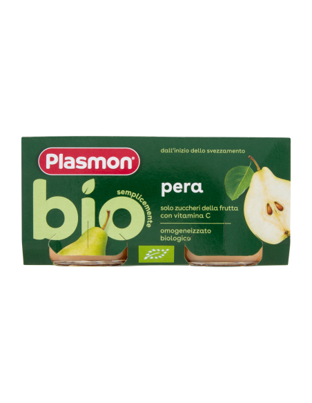 Plasmon Omogeneizzato Bio Pera - 2 x 80 gr