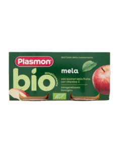 Plasmon Omogeneizzato Bio Mela - 2 x 80 gr