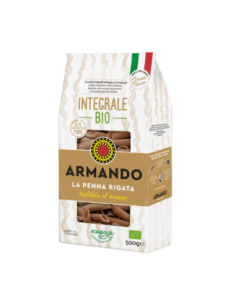 Pasta Armando la Penna Rigata Integrale Bio trafilata al bronzo - 500 gr
