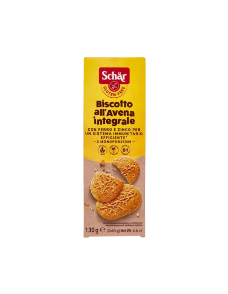 Schar Biscotto all'Avena Integrale senza Glutine - 130 gr