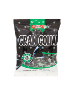 Gran Golia Caramelle Gommose Morbide alla Liquirizia - 160 gr