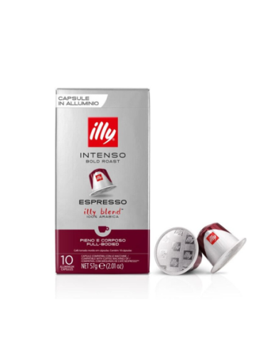 Illy Intenso 100% arabica Nespresso - 10 capsule