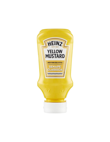 Heinz Yellow Mustard Senape Classica - 250 gr