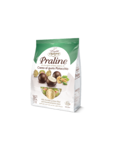 Crispo Praline al Latte Ripiene al Pistacchio - 250 gr