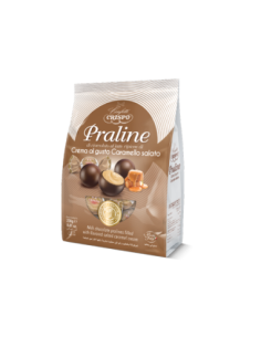 Crispo Praline al Latte Ripiene di Caramello Salato - 250 gr