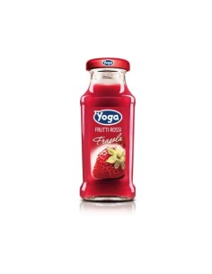Succo di Frutta Fragola Yoga Freschezza e Dolcezza Naturale