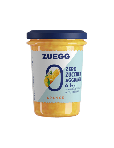 Zuegg Confettura Arance Zero Zuccheri Aggiunti - 220 gr