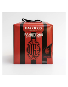 Balocco Panettone Milan con gocce di cioccolato + sciarpa - 500 gr