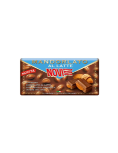 Novi Tavoletta di Cioccolato Mandorlato al Latte - 100 gr