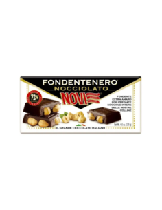 Novi Tavoletta di Cioccolato Nocciolato Fondentenero - 130 gr