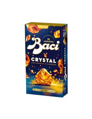 Baci Perugina Crystal con cristalli all'arancia - 150 gr