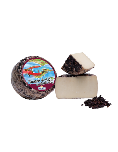 Famiglia Busti Pecorino Affinato in Vino Chianti DOCG - ca. 1 kg