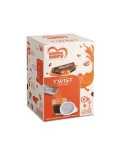 Cuore Nero Caffè Cialde + bustine solubili gusto Twist - 8 pz