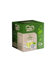 Cuore Nero Tè Verde in cialda - 8 pz