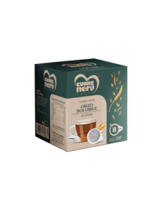 Cuore Nero Orzo Solubile in cialda - 8 pz