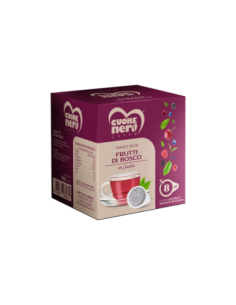 Cuore Nero Tisana Frutti di Bosco in cialda - 8 pz