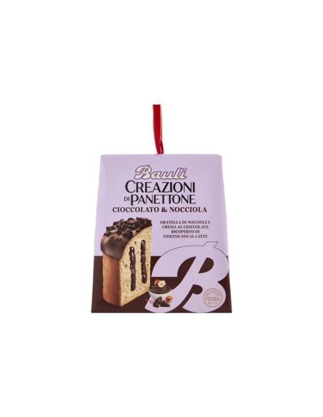 Bauli Le Creazioni di Panettone Cioccolato e Nocciola - 450 gr