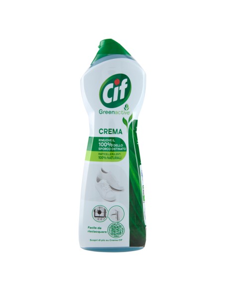 Cif Greenactive Creme Stark gegen Fett und Schmutz, für glänzende Sauberkeit