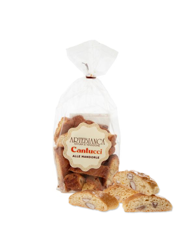 ArteBianca Almond Cantucci Traditional Italian Delicacy with a Crunchy Taste