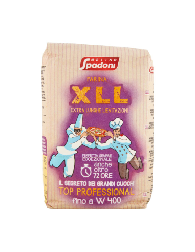 Farine Molino Spadoni XLL Idéale pour Pains et Pizzas Longue Fermentation