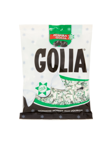Golia Caramelle Gommose Morbide alla Liquirizia - 160 gr
