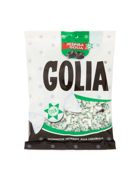Golia Caramelle Gommose Morbide alla Liquirizia - 160 gr