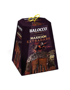 Balocco Pandoro MaxiCiok ExtraDark Fondente 80% - 800 gr