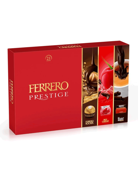 Ferrero Prestige 21pz - 246 gr - Spedizione gratuita consegnata in EUROPA e UK