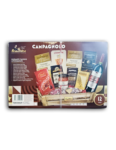 Regalidea Gift Basket Countryside - 11 pcs - Free shipping delivered to EUROPE and UK