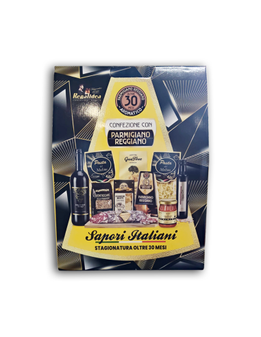 Regalidea Italian Flavors Pack with Parmigiano Reggiano - 10 pcs - Free shipping delivered to EUROPE and UK