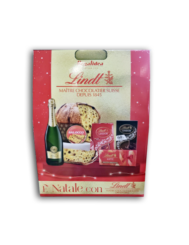 Lindt Strenna c'est Noël avec Panettone - 5pcs - Livraison gratuite en EUROPE et au Royaume-Uni