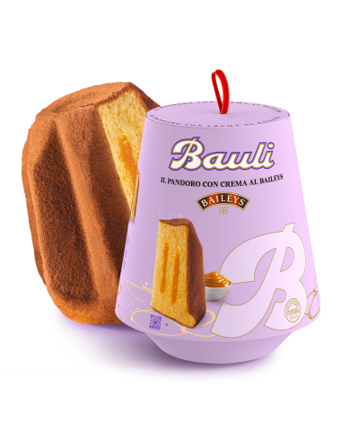 Bauli Baileys Pandoro - 750 gr - Gratis verzending naar Europa en Groot-Brittannië
