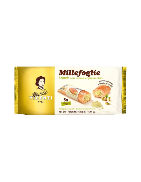 Matilde Vicenzi MiniSnack con Crema al Pistacchio - 125 gr
