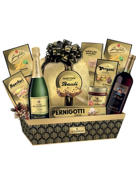 Le Cadeau Black Gold Tray - 11 pcs - Free shipping delivered to EUROPE and UK