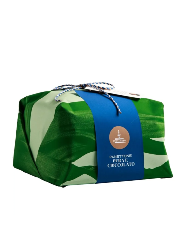 Fiasconaro Peer en Chocolade Panettone - 1 Kg - Gratis verzending naar Europa en Groot-Brittannië