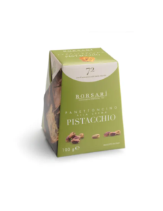 Borsari mini Panettone alla crema Pistacchio - 100 gr