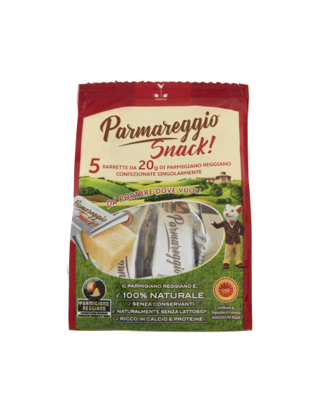 Parmareggio Snack mini barrette - 5 x 20 gr