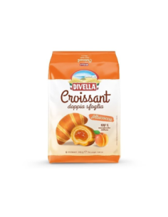 Divella Croissant doppia sfoglia Albicocca - 225 gr