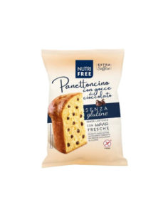 Nutrifree Mini Panettone con gocce di Cioccolato senza glutine - 100 gr