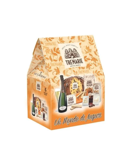 Tre Marie Strenna un Mondo di Auguri - 6 pz