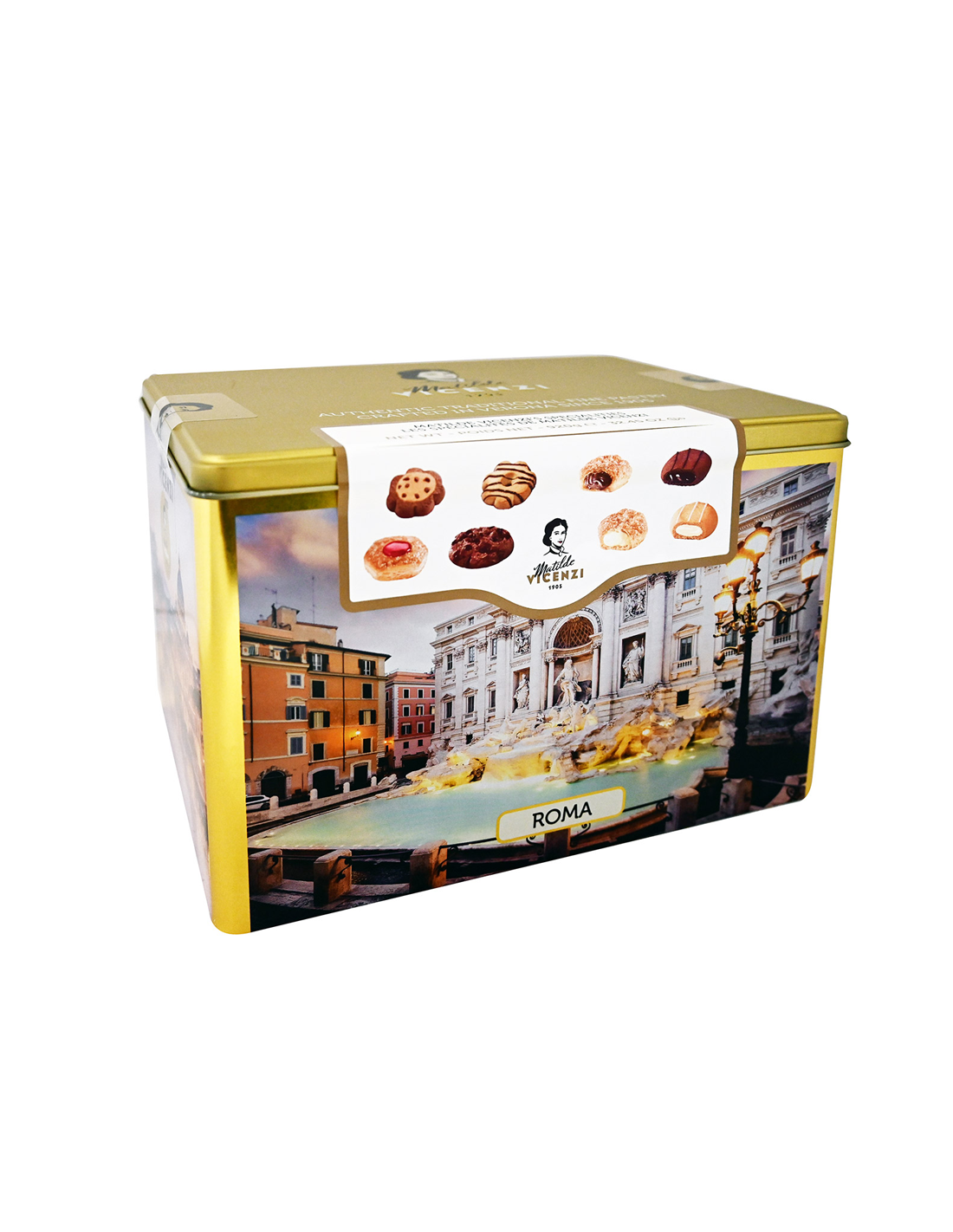 Matilde Vicenzi Roma Kekse Knusprige Leckereien mit traditionellem ... Matilde Vicenzi Roma Kekse Knusprige Leckereien mit traditionellem ...