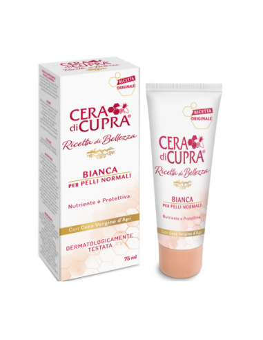 Cera di Cupra Bianca per Pelli Normali - 75 ml